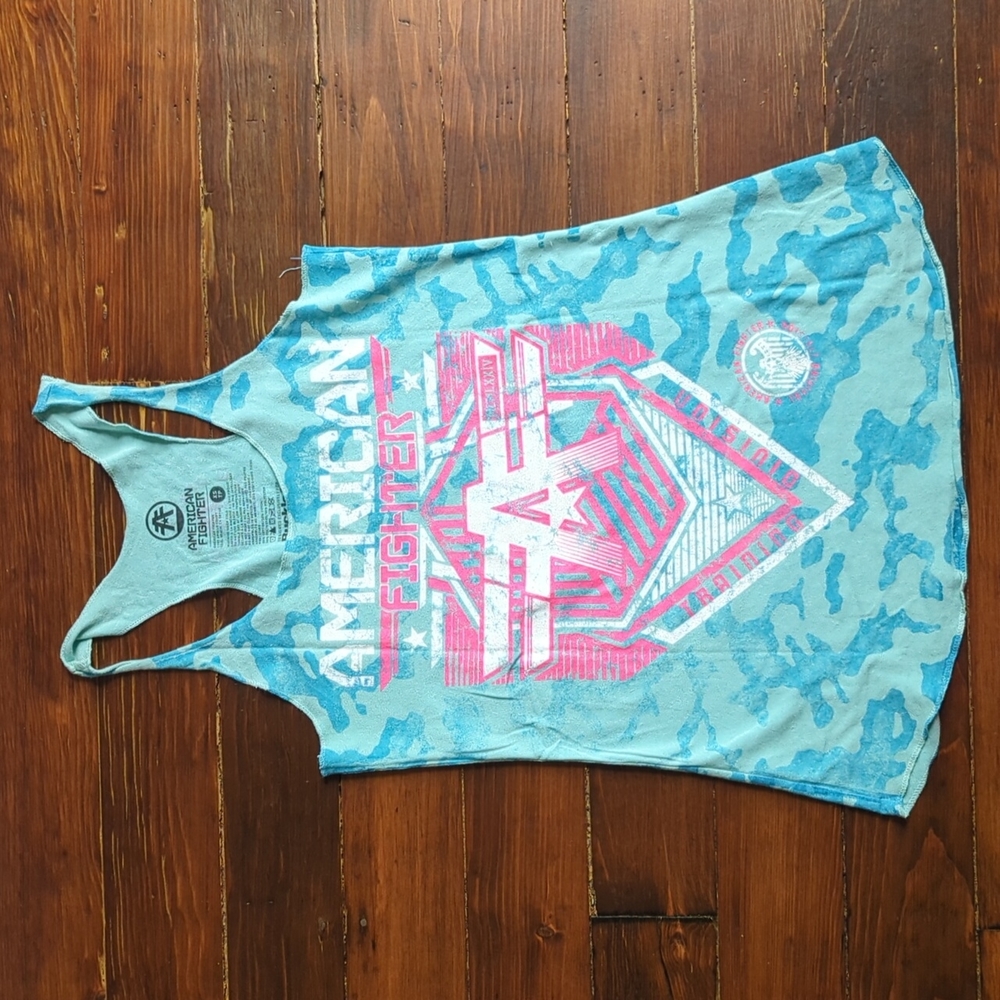 American Fighter racerback athletic tank